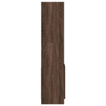 Highboard Brown Oak 92x33x140 cm Engineered Wood 3309615