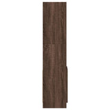 Highboard Brown Oak 92x33x140 cm Engineered Wood 3309615