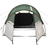 Camping Tent Tunnel 3-Person Green Waterproof 94390