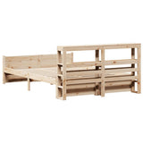 Bed Frame with Headboard without Mattress 140x190 cm 3306013