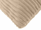 Cushion Cover 6 pcs ALMELO Taupe 40 x 80 cm Corduroy 914639