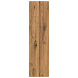 Bookcase Artisian Oak 80x30x114 cm Engineered Wood 857939