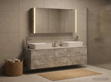 Bathroom Furniture Set 4 pcs Concrete Grey 3406866