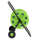 Green Hose Reel Cart with Hose Fitting Set 0.75" 30 m PVC 3281526