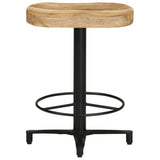 Bar Stools 2 pcs 52 cm Solid Mango Wood 321966