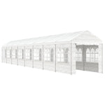 Gazebo with Roof White 17.84x2.28x2.69 m Polyethylene 3155484