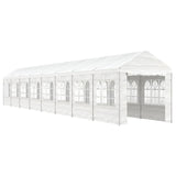 Gazebo with Roof White 17.84x2.28x2.69 m Polyethylene 3155484