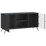 TV Cabinet Black 102 x 34.5 x 50 cm Engineered Wood 895616