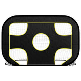 Football Goal Net with Target 120x80x80 cm Polyester 93761