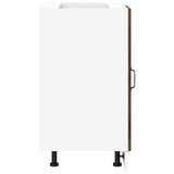 Kitchen Base Cabinet Porto Smoked Oak Engineered Wood 854303