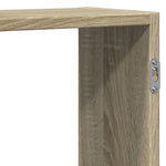 ZNTS Wall Shelf Sonoma Oak 159x18x65 cm Engineered Wood 853211