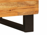 Storage Highboard Brown 40 x 33 x 110 cm Solid Mango Wood 4018325