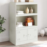 Sideboard White 67x39x107 cm Steel 841672