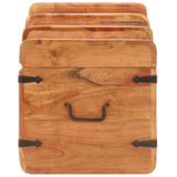 Storage Chest 90x40x40 cm Solid Acacia Wood 289643