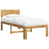 Single Bed Frame with Headboard ROSTOCK White 80 x 200 cm 903370