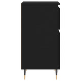 Sideboards 2 pcs Black 40x35x70 cm Engineered Wood 831135