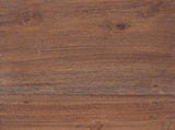 Plant Stand with Drawer Brown 30 x 30 x 80 cm Mahogany Wood 42012384