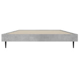 Bed Frame without Mattress Concrete Grey 90x200 cm 832273