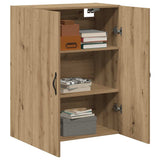 Wall Mounted Cabinet Artisan Oak 69.5x34x90 cm Engineered Wood 857463