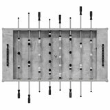 Foosball Table Concrete Grey 146.5 x 74 x 85 cm Engineered Wood 3378202