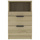 Bedside Cabinet Sonoma Oak Engineered Wood 811238