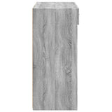 Sideboard Grey Sonoma 80x42.5x93 cm Engineered Wood 3281481