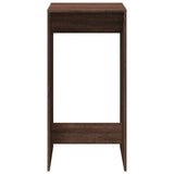 ZNTS Bar Table Brown Oak 51x50x103.5 cm Engineered Wood 854424