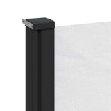 Retractable Side Awning White 100x500 cm 4004391