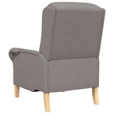 Armchair Taupe 76 x 94 x 102 cm Fabric 42009845