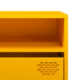 TV Cabinet Mustard Yellow 202x39x43.5 cm Cold-rolled Steel 3307158