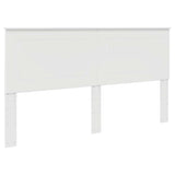 Headboard Gloss White 100 cm Engineered Wood 887598