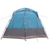 Side Tent with Roof Blue 410 x 410 x 250 cm Polyester and Steel 42028682