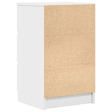 Bedside Cabinets with 3 Drawers 2 pcs White 39x35x65 cm 861338