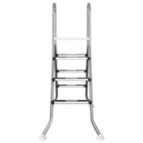 Above Ground Pool Ladder 100 cm 3-Step Stainless Steel 304 42032422