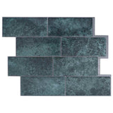 Decorative Stickers 20 pcs Blue Green 29 x 21 cm 42021240