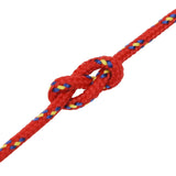 Multipurpose Utility Rope 5 mm 500 m Red PP 150 kg Max Load 3472929