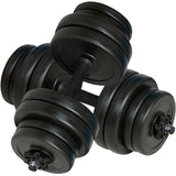 Folding Weight Bench Dumbbell Barbell Set Home Gym 270166