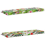 2-Piece Bench Cushions SOEST 2 pcs 100% Polyester Multicolour 950335