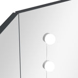 Dresser Grey MDF and Melamine Compact for corners Mirror 326532