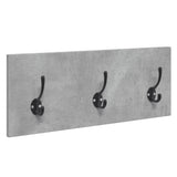 4 Piece Hallway Furniture Set Concrete Grey Engineered Wood 847922