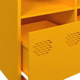 Sideboard Mustard Yellow 135x39x73.5 cm Cold-rolled Steel 3307164