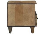 Bed cabinet 2 pcs Brown 40 x 33 x 46 cm Solid Mango Wood 4018339