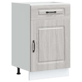 Kitchen Base Cabinet Kalmar Grey Sonoma Engineered Wood 853483