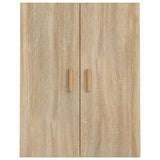 Hanging Wall Cabinet Sonoma Oak 69.5x34x90 cm 812261