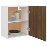 Hanging Cabinet Lyon Brown Oak 50x31x60 cm Engineered Wood 815587