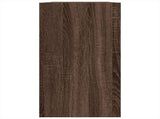 Sink Cabinet Brown Oak 63x29x55 cm Engineered Wood 848100