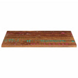 Table Top 120x70x2.5 cm Rectangular Solid Wood Reclaimed 371077