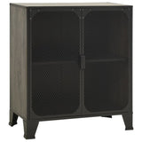 Storage Cabinets 2 pcs Grey 72x36x82 cm Metal and MDF 3095970