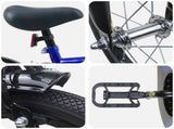 Kids Bike 12 Inches for 2-4 Years Old Blue and Black 42009400
