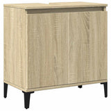 Sink Cabinet Sonoma Oak 58x33x60 cm Engineered Wood 847408